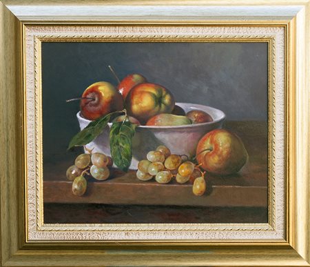 Lotto unico di 2 opere: 27 a autore sconosciuto olio su tavola cm 40 x 50 27...