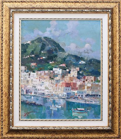 Lotto unico di 2 opere: 31 a autore sconosciuto olio su tela cm 40 x 50 31 b...