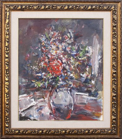 Lotto unico di 2 opere: 83 a autore sconosciuto olio su tela cm 60 x 50 83 b...