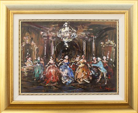 Lotto unico di 2 opere: 87 a autore sconosciuto olio su tela cm 50 x 40 87 b...