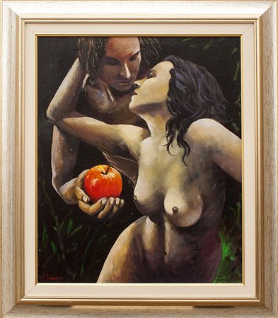 Lotto unico di 2 opere: 92 a autore sconosciuto olio su tavola cm 60 x 50 92...