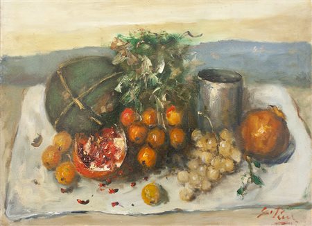 Lotto unico di 2 opere: 98 a autore sconosciuto olio su tela cm 50 x 70 98 b...