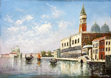 lotto unico di n. 2 opere: 126 a AUTORE SCONOSCIUTO olio su tela cm 52 x 73...