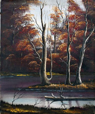 lotto unico di n. 2 opere: 137 a ANTONIO GAGLIARDI olio su tela cm 50 x 40...