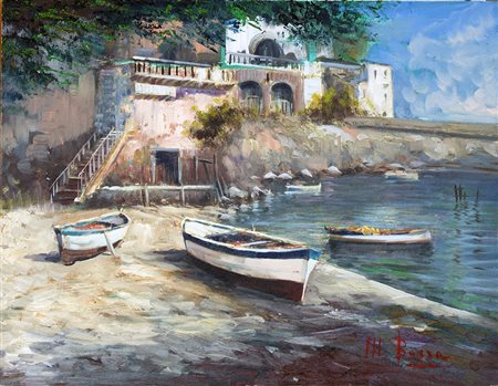 lotto unico di n. 2 opere: 139 a MAURO BARRA olio su tavola cm 40 x 50 139 b...