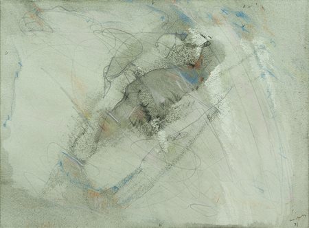 LUC MONDRY Ixelles 1938 – Woluwe-Saint-Lambert 1999 " Senza titolo " anno...