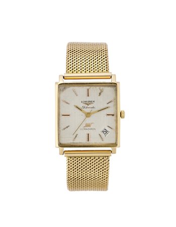 LONGINES, automatico ultracron Orologio da polso da uomo in oro 18K,...