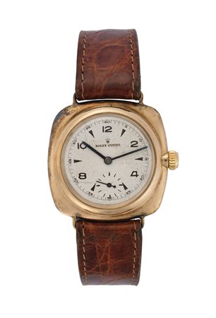 ROLEX OYSTER Orologio da polso da uomo in oro 9K Anni '30 Quadrante,...