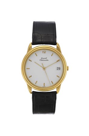 PIAGET Orologio da polso da uomo in oro 18K Anni '80 Quadrante, movimento e...