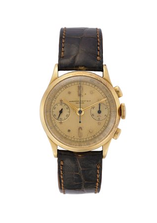AUDEMARS PIGUET, Cronografo Orologio da polso da uomo in oro 18K Anni '40...