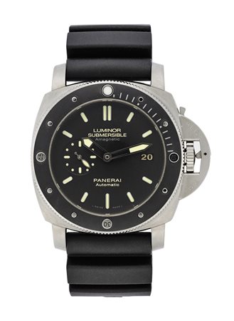 PANERAI, SUBMERSIBLE Orologio da polso da uomo in acciaio Epoca recente...