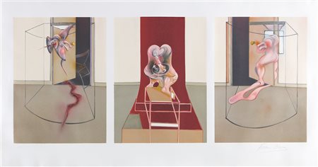 BACON FRANCIS (1909 - 1992) Oresteia of Aeschylus. 1981. Litografia. Cm...