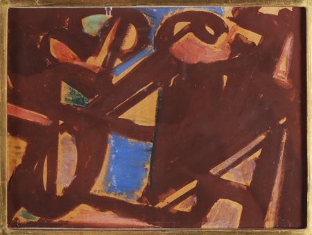 VEDOVA EMILIO (1919 - 2006) Composizione figure assorte. . 1951. Tecnica...