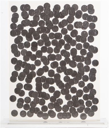 ARMAN FERNANDEZ (1928 - 2005) Senza titolo. 2001. Inclusione in plexiglass....