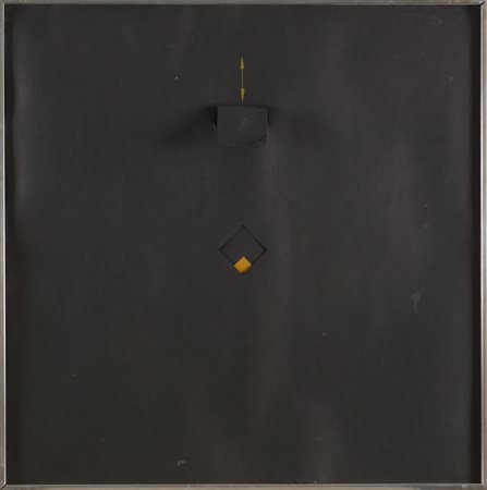 COLOMBO GIANNI (1937 - 1993) Senza titolo. . Tecnica mista su carta. Cm 50,00...