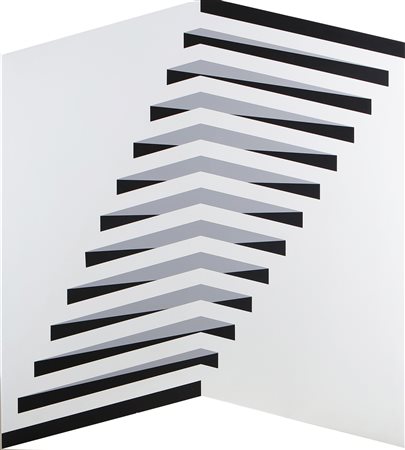 MORANDINI MARCELLO (n. 1940) Progetto n. 327. . 1988. Tecnica mista su...