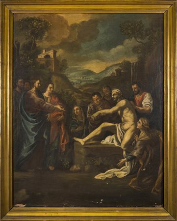 Resurrezione di Lazzaro, olio su tela, cm 126x100