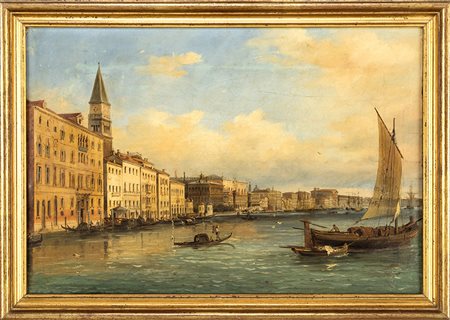 Il bacino di San Marco con il campanile e Santa Maria della Salute, Il bacino...