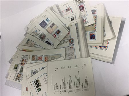 [TEMATICHE - SPAZIO, POSTA AEREA, POSTA RAZZO] 1870/1996 Collezione montata...
