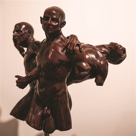 DOMENICO SORRENTINO Laborintus-I, 2014 bronzo fusione a cera persa cm 42 x 44...