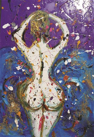 FRANCESCA TUNDO Venere dall’acqua, 2016 tecnica mista ad acrilico con uso di...