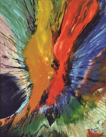 ANTONIO ANASTASIA I colori delle farfalle, 2013 smalto sintetico su legno cm...