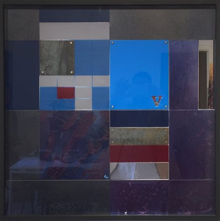 MAURIZIO ROASIO Accidia, 2010 tecnica mista su plexiglass e ferro cm 80 x 80...