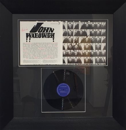 ANDY WARHOL John Wallowitch, 1964 tecnica vinile e cover su tavola cm 72 x 72...