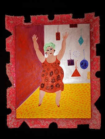 MARISA LAURITO Si è fatta una certa, 2012 tecnica mista con acrilico e...