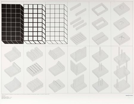 Superstudio Group (1966), Serigrafie (3): Un viaggio nella ragione, 1970...