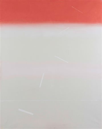 Valentino Vago (1931), E256 olio su tela, cm 92x73 firmato, datato e...