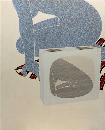 Emilio Tadini (1927-2002), Circuito chiuso/La ragazza di stoffa, 1969...