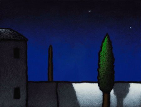 Tino Stefanoni (1937), Senza titolo, 2001 acrilico su tela, cm 32x42 firmato...