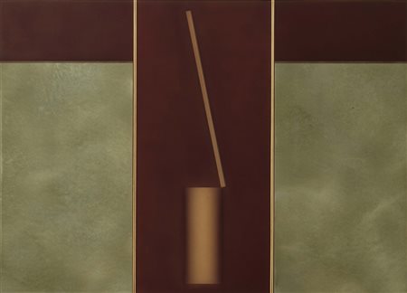 Marco Tirelli (1956), Senza titolo, 2000 tempera su tavola, cm 150x205...