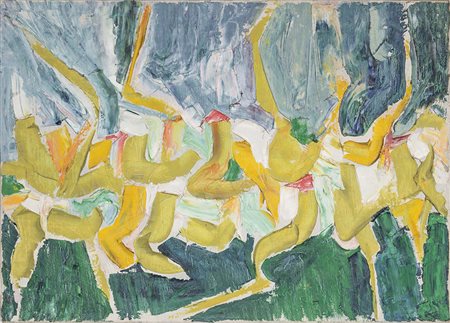 Angelo Savelli (Pizzo Calabro 1911 – Brescia 1995) Senza titolo, 1957 ca;Ohne...