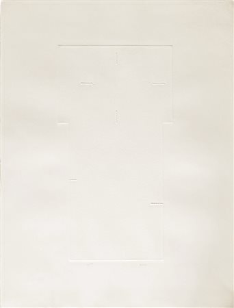 Angelo Savelli (Pizzo Calabro 1911 – Brescia 1995) Senza titolo, 1980;Ohne...