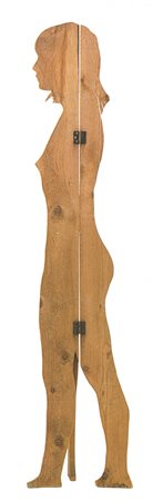 Mario Ceroli (Castel Frentano 1938) Figura femminile (Aria di Daria),...