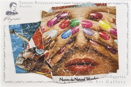 Mimmo Rotella (Catazaro 1918 - Milano 2006) Senza titolo, 1975;Mimmo Rotella...