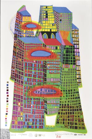 Friedensreich Hundertwasser (Wien 1928 -Pazifischer Ozean 2000) Good Morning...