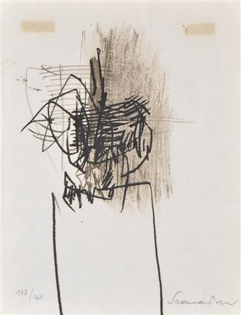 Emilio Scanavino (Genua/Genova 1922 – Mailand/Milano 1986) Senza...