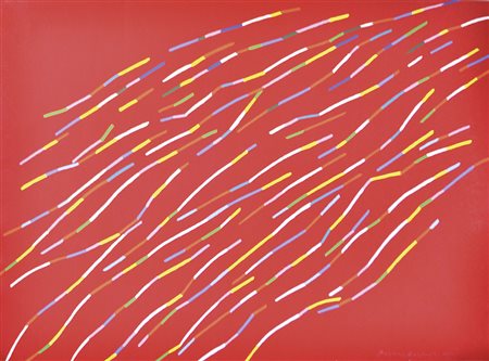 Piero Dorazio (Roma 1927 - Perugia 2005) Senza titolo;Ohne Titel Siebdruck,...