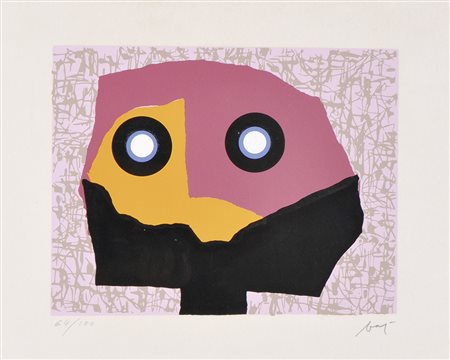 Enrico Baj (Milano 1924 - Vergiate 2003) Senza titolo;Ohne Titel Lithografie,...