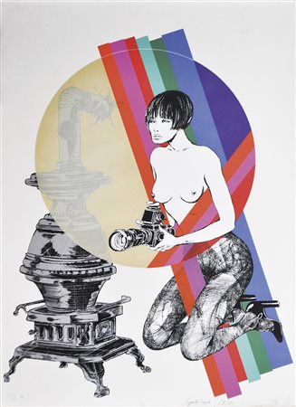 Guido Crepax/Eugenio Carmi Valentina, 1974;Valentina, 1974 Farblithografie,...