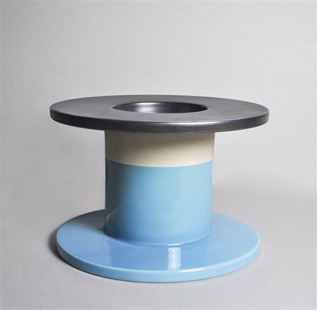 Ettore Sottsass (Innsbruck 1917 - Milano 2007) Vaso turchese, 1991;Türkise...