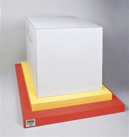 Ettore Sottsass (Innsbruck 1917 - Milano 2007) Tavolino, 1984;Tischchen, 1984...