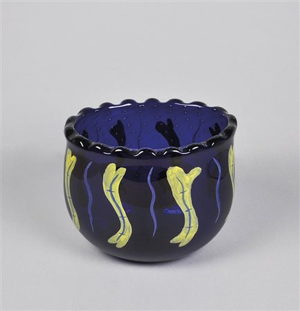 Massimo Giacon Vaso Pandora, 1993 ca;Vase Pandora, um 1993 Baues Glas mit...