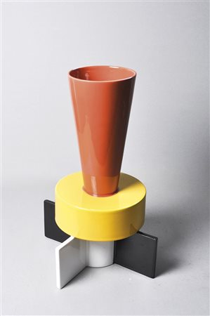 Gerard Taylor Vaso Zambesi, 1983;Vase Zambesi, 1983 Mehrfarbige Keramik, Höhe...