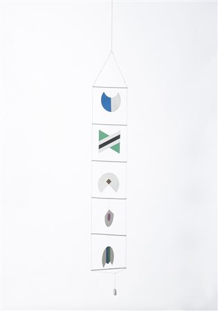Bruno Munari (MIlano 1907 - 1998) Macchina inutile, 1934/1983;Macchina...
