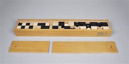 Josef Hartwig Gioco degli scacchi del Bauhaus, 1965;Schachspiel Bauhaus, 1965...
