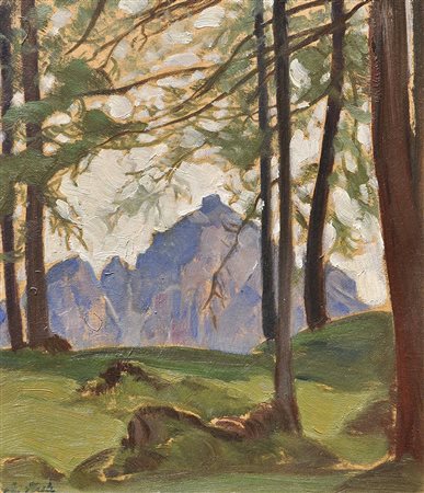 Martha Strele (Brixen/Bressanone 1889 – 1984 Innsbruck) Blick auf die...